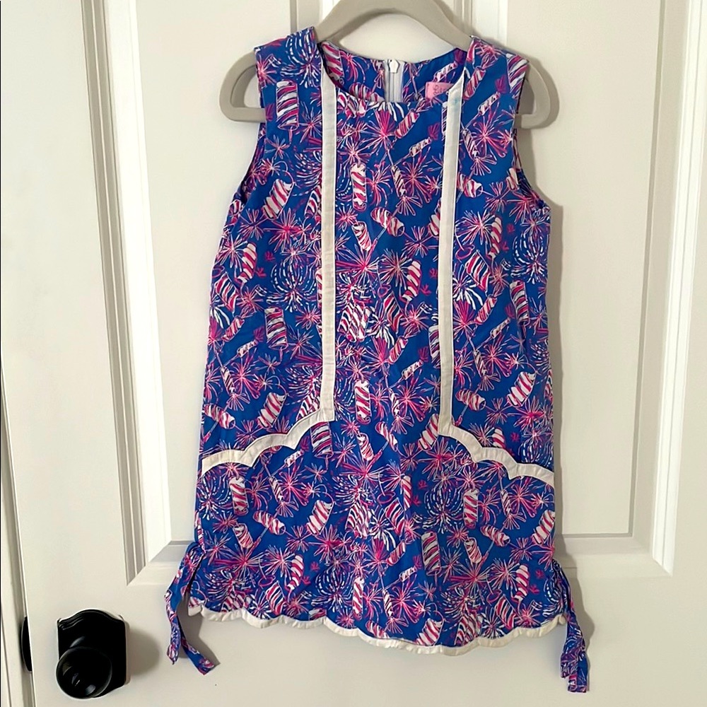 Super RARE Lilly Pulitzer cherry bomb shift dress